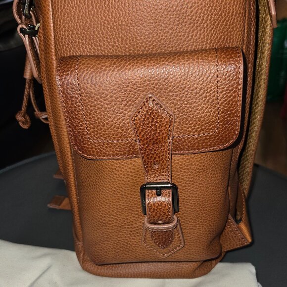 Polo Ralph Lauren Pebbled Leather Backpack (Unisex) - Picture 7 of 12